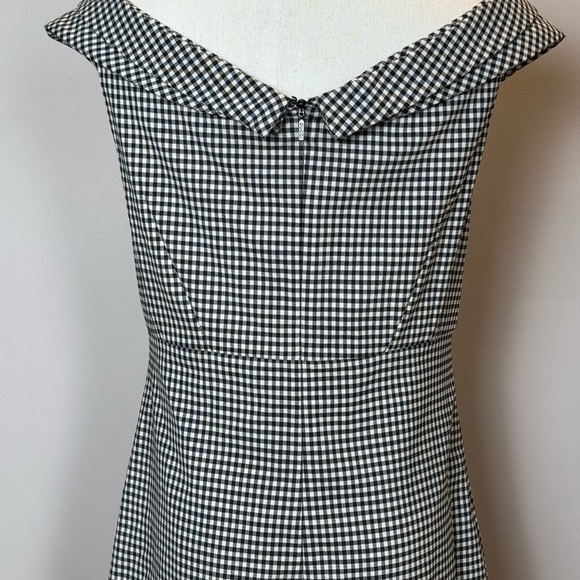 Gucci Checkered Black & White Women’s Dress Size 44 - Picture 6 of 8